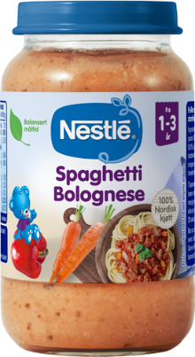 Nestlé Spaghetti Bolognese 1-3 år,