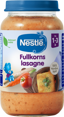 Nestlé Fullkornslasagne 1-3 år,